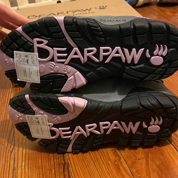 BearPaw Corsica women’s gray waterproof hiking boots size 9 NWT - Picture 6 of 12
